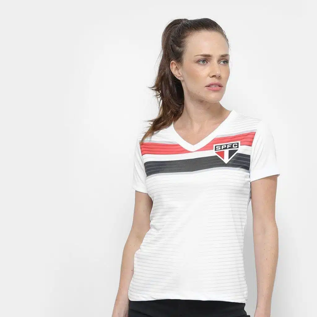 Camisa New Race Fem Branco | Arquibancada Tricolor