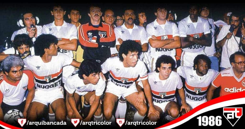 Campeão Brasileiro 1986 | Arquibancada Tricolor