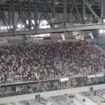 Torcida do São Paulo na Arena da Baixada