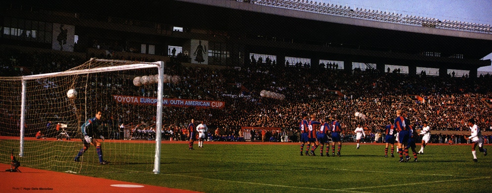 Raí contra o Barcelona em 1992