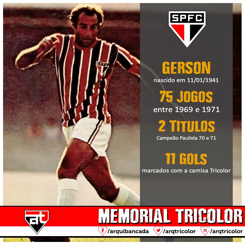 Gerson | Arquibancada Tricolor