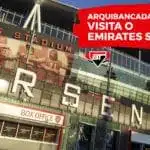 cropped Arquibancada Tricolor no Emirates Stadium | Arquibancada Tricolor