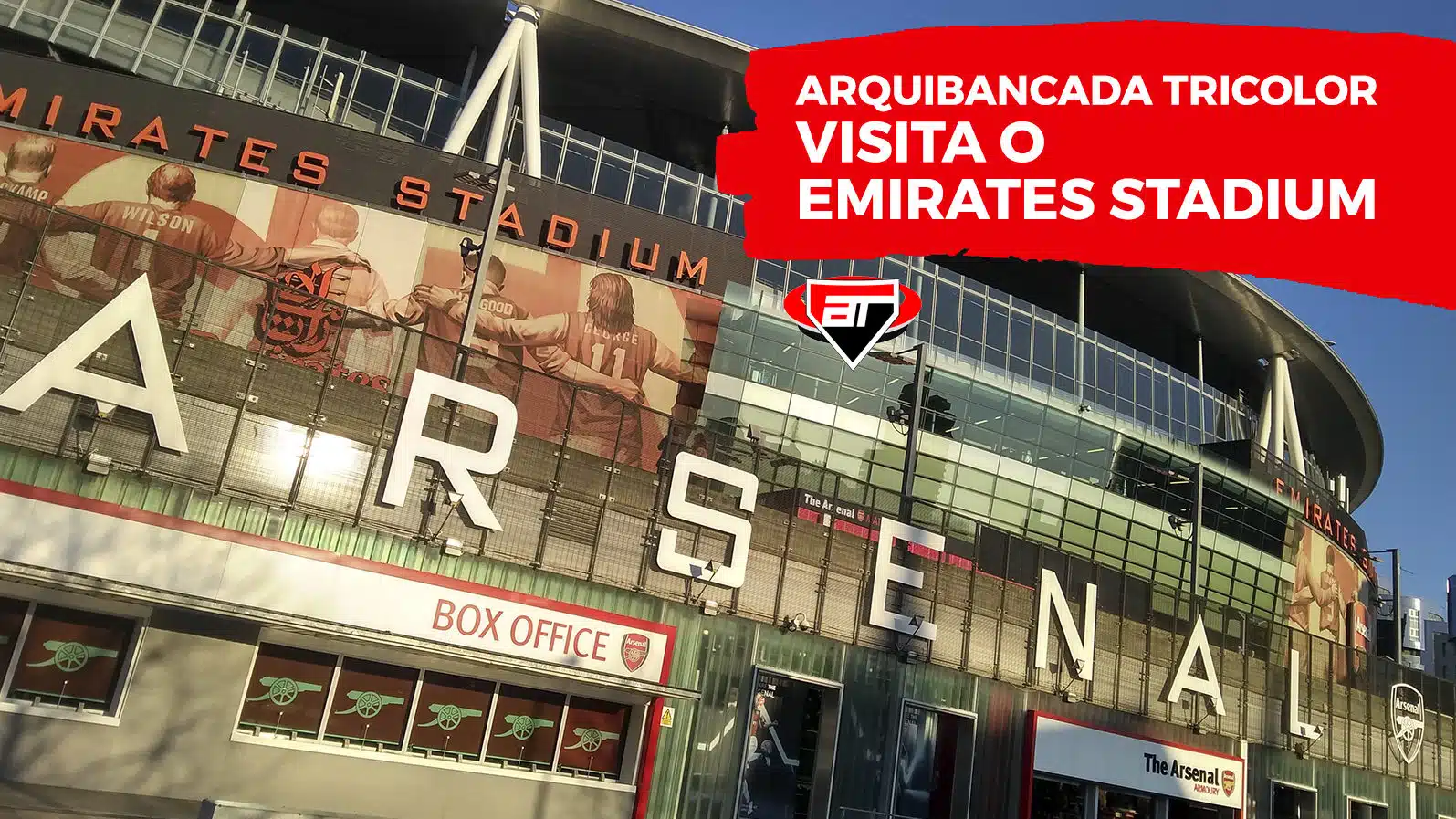 cropped Arquibancada Tricolor no Emirates Stadium | Arquibancada Tricolor