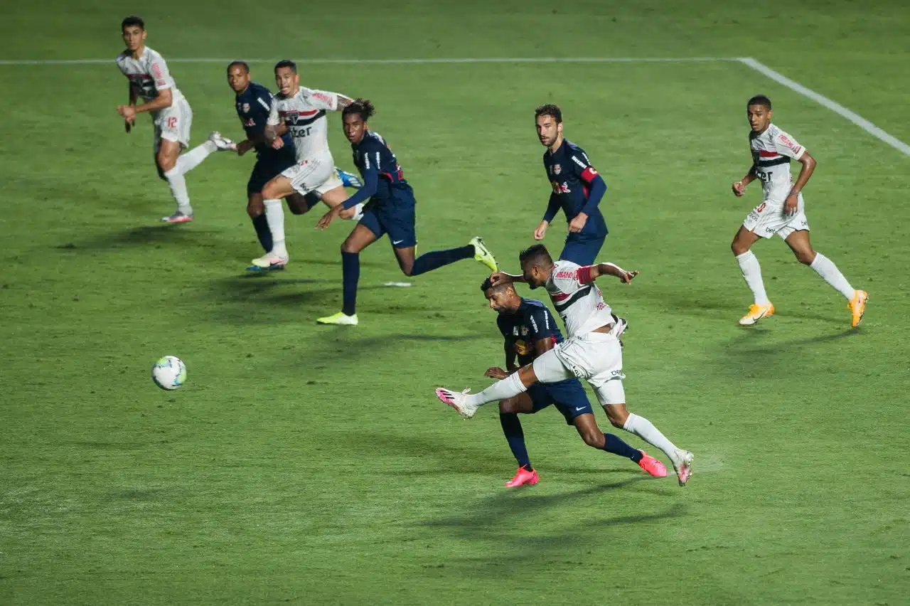 O São Paulo é o terceiro colocado do Campeonato Brasileiro