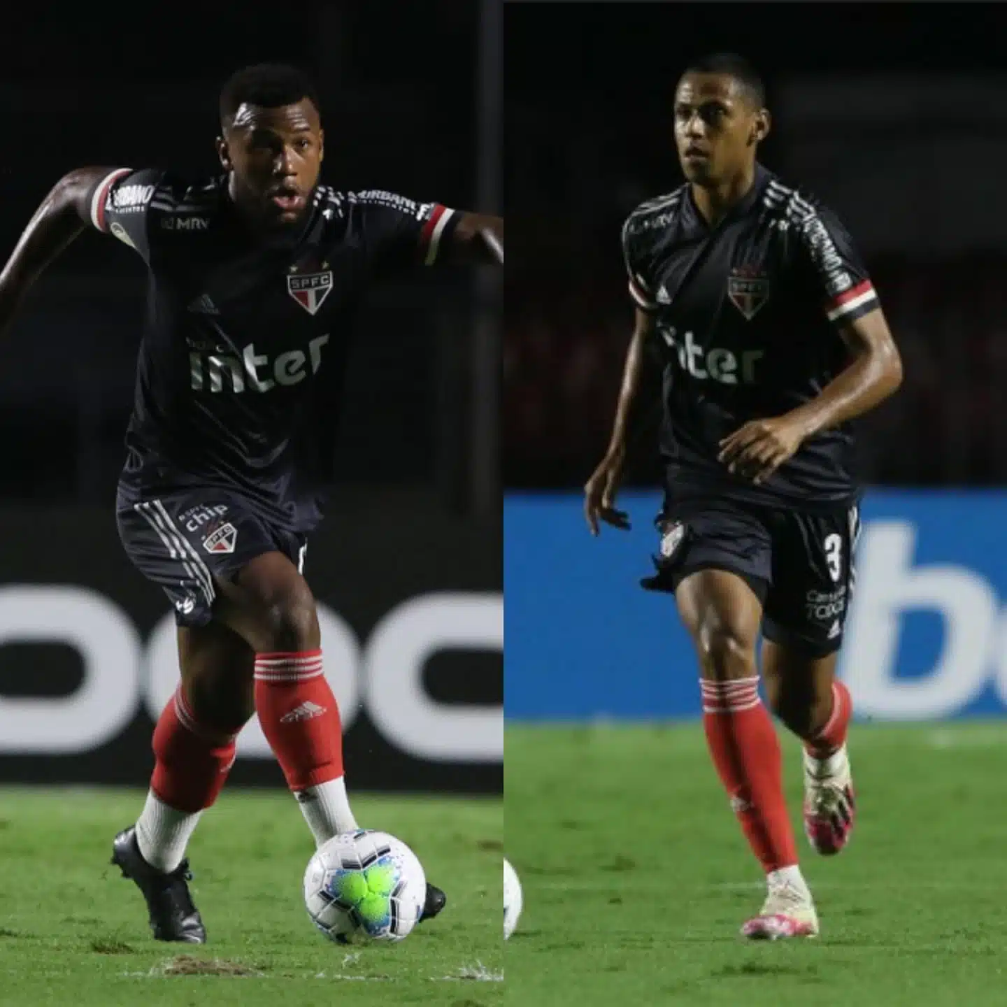 Luan e Bruno Alves foram titulares do São Paulo contra o Atlético Goianiense