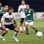 Pelo BR Sub-20, o São Paulo é derrotado pelo Palmeiras