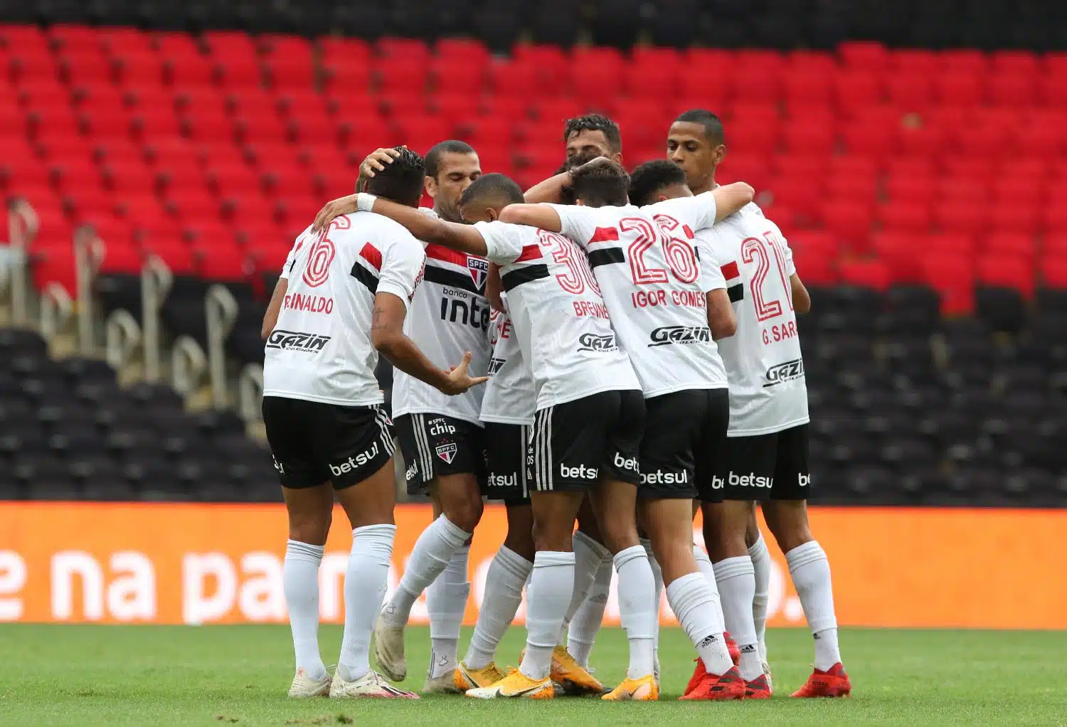 São Paulo x Flamengo pelo Brasileirão