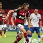 Filipe Luís, do Flamengo, fala sobre o São Paulo
