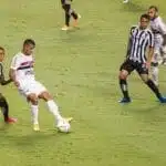 O São Paulo perdeu para o Santos no Morumbi por 1x0 pelo Brasileirão