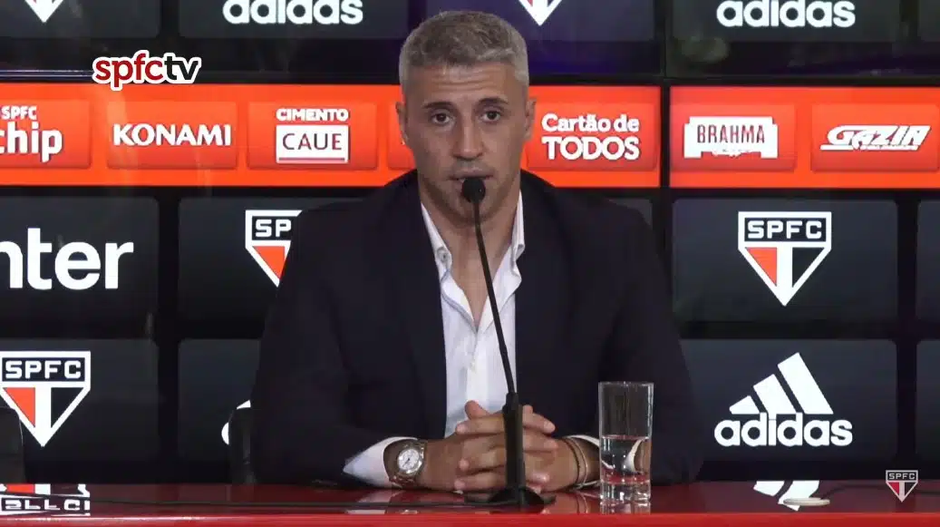 Hernán Crespo é anunciado oficialmente como o novo técnico do São Paulo
