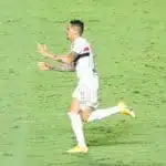 Luciano marcou o gol do São Paulo contra o Ceará