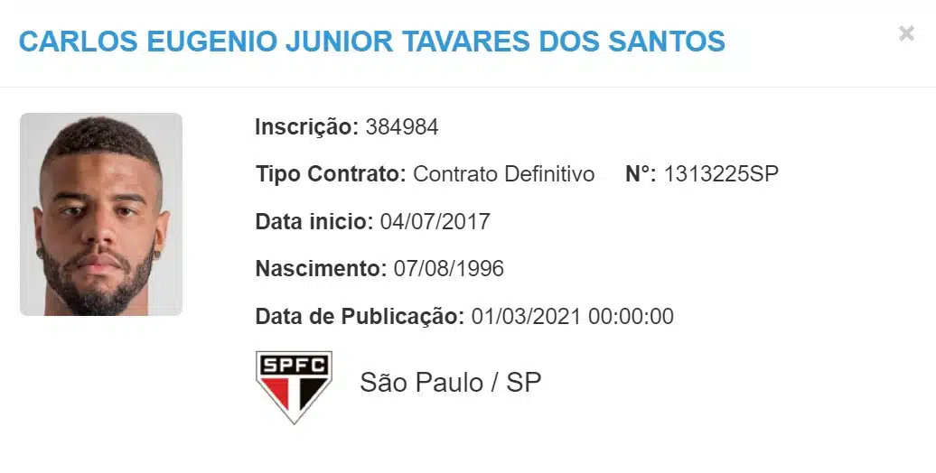 junior tavares | Arquibancada Tricolor
