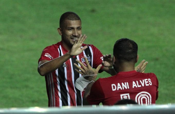 Rojas marcou um dos gols do São Paulo na vitória sobre a Inter de Limeira