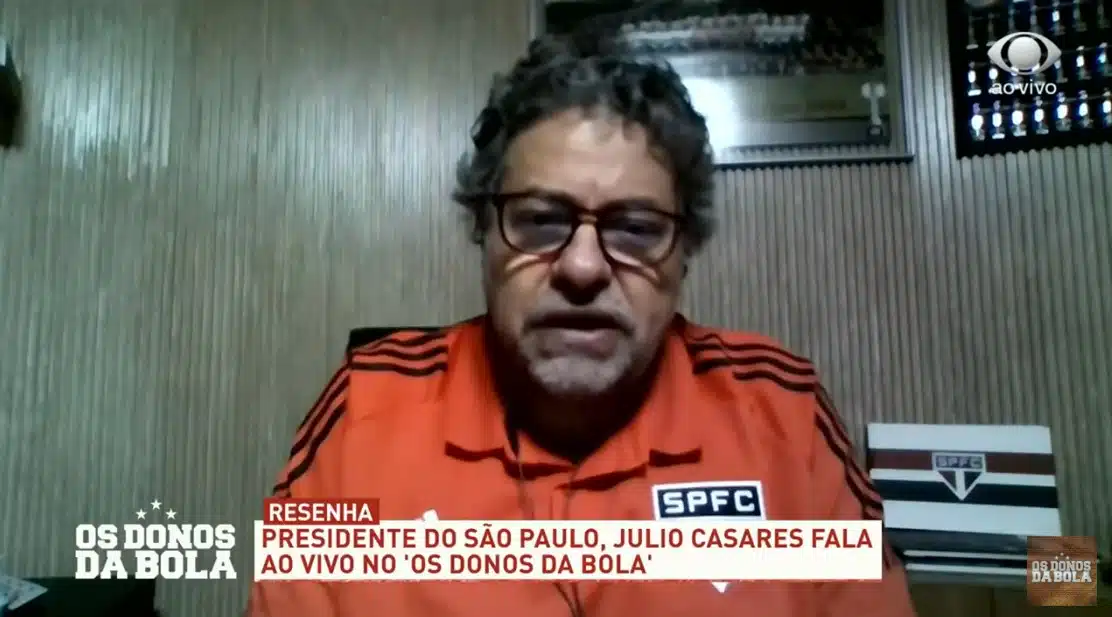 Julio Casares fala sobre as contratações do São Paulo