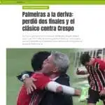 Jornal argentino destaca vitória do São Paulo sobre o Palmeiras no Paulistão