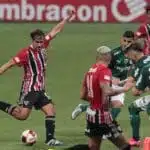 O São Paulo venceu o Palmeiras por 1x0 no Allianz Parque pelo Paulistão