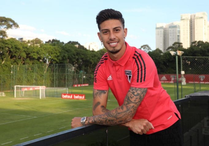 São Paulo produz material com Emiliano Rigoni e revela trajetória do jogador até chegar ao Morumbi