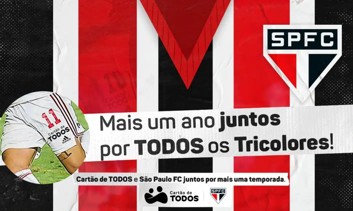 São Paulo renova com patrocinador por mais uma temporada
