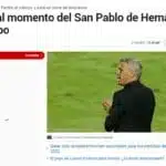 Mídia internacional repercute o atual momento do SPFC de Hernán Crespo