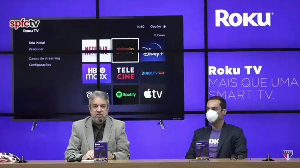 Roku é a nova patrocinadora do São Paulo