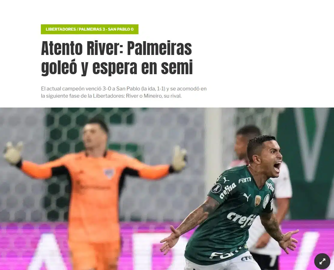 A repercussão internacional da eliminação do São Paulo na Libertadores