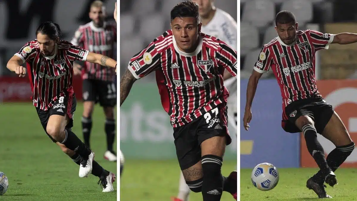 Benítez, Galeano e Rojas: quais dos três você manteria para a temporada que vem no SPFC?