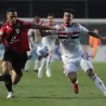 São Paulo tem cinco jogadores pendurados contra o América-MG