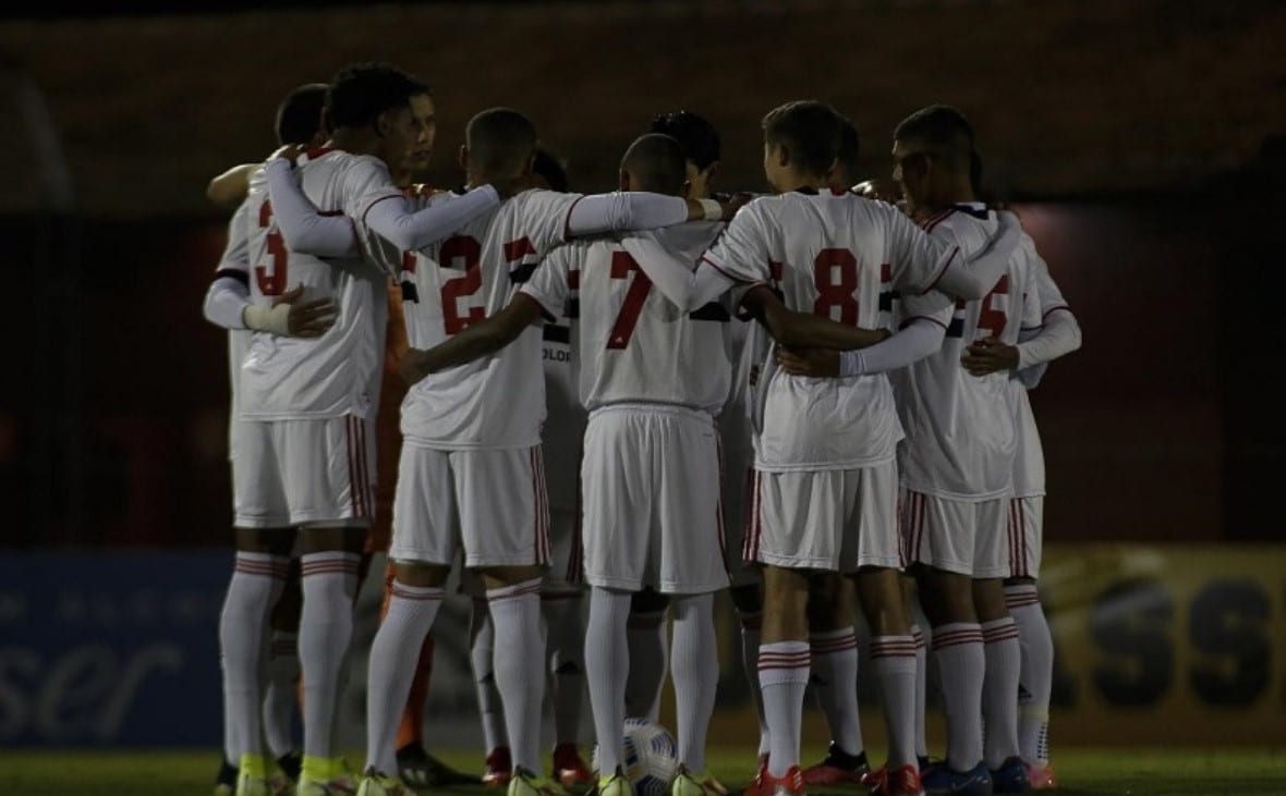 Sub-17 do São Paulo empata com o Fluminense em primeiro jogos das quartas da Copa do Brasil
