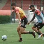 SPFC treina em preparação para sequência de jogos do Brasileiro