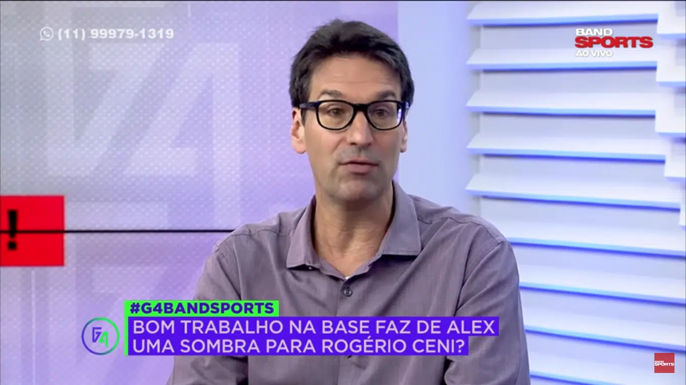 Arnaldo Ribeiro falou sobre Alex e Ceni no São Paulo.