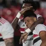 Gabriel Sara completará 100 jogos pelo São Paulo.
