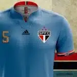 Confira detalhes da camisa do São Paulo desenvolvida pelo designer Eduardo Schwarz em homenagem aos ídolos uruguaios do Tricolor.