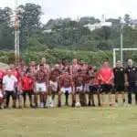Jogadores do Basquete Tricolor fazem visita ao CFA Laudo Natel em Cotia