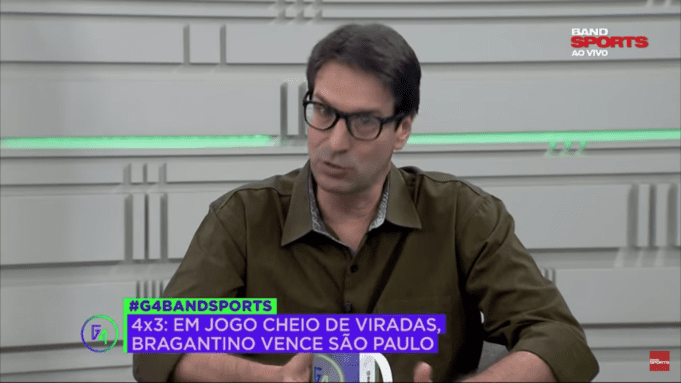 Jornalista afirma não ser tão fã do São Paulo quanto Abel.