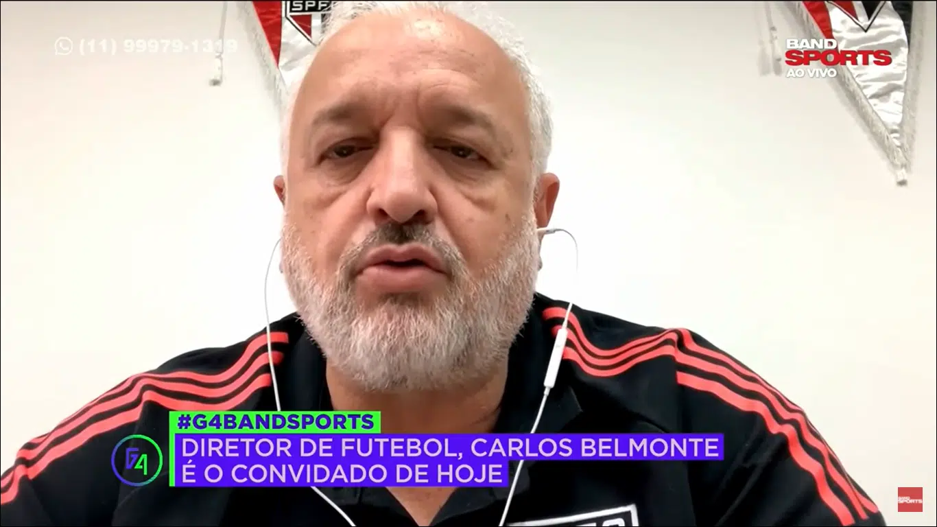 Carlos Belmonte se manifestou sobre derrota.
