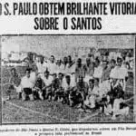 O SPFC disputou o primeiro jogo profissional do Brasil.