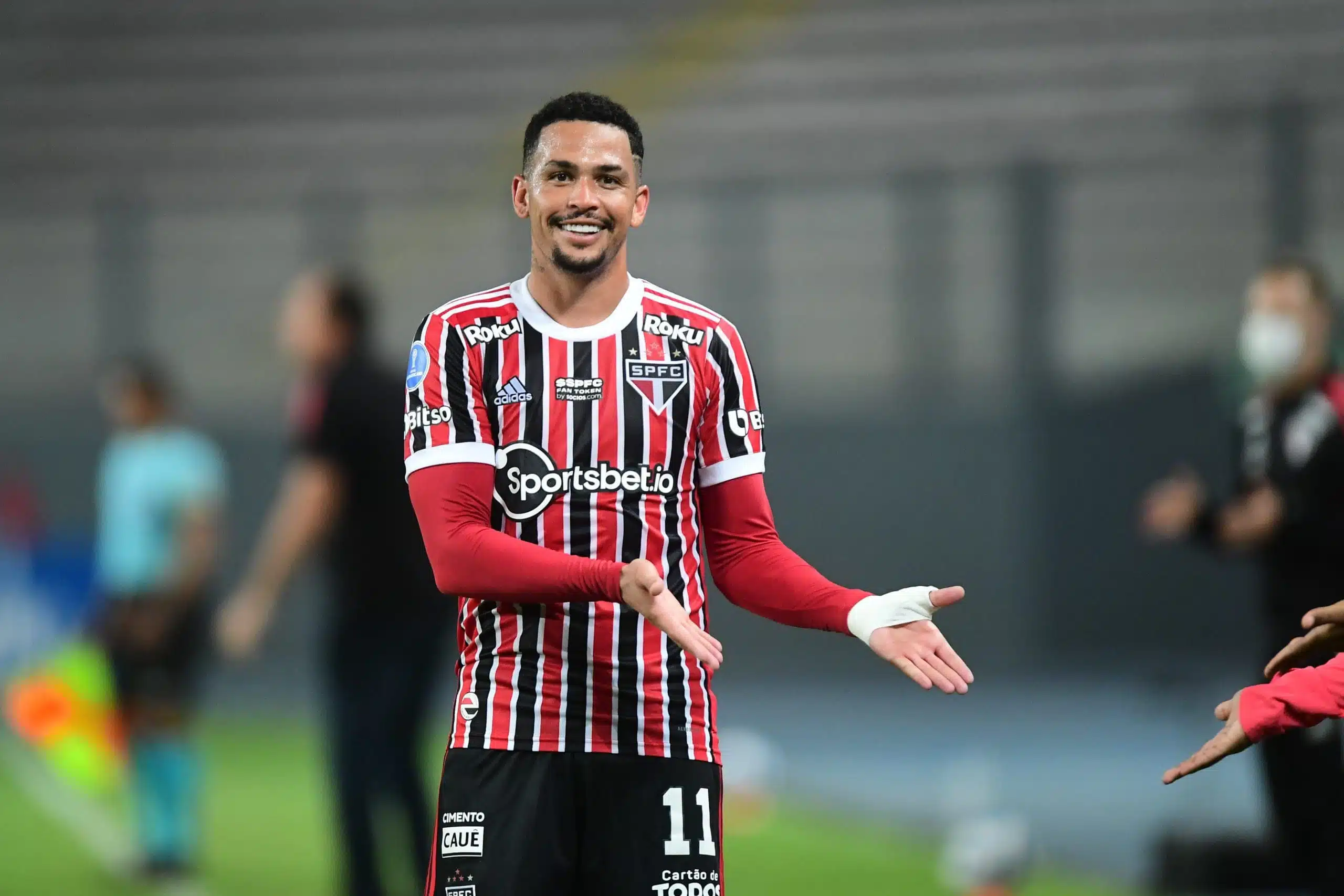 Luciano renovou contrato com o São Paulo
