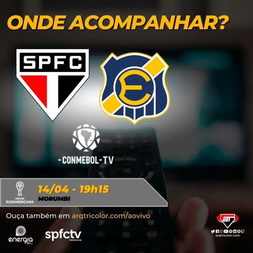 Onde assistir São Paulo x Everton | Sul-Americana 2022