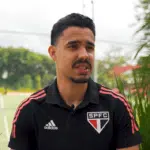 Novo reforço do São Paulo explica como gosta de jogar e fala sobre primeiro treino