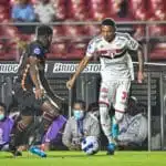 Reveja o gol de Caio na vitória do São Paulo sobre o Ayacucho