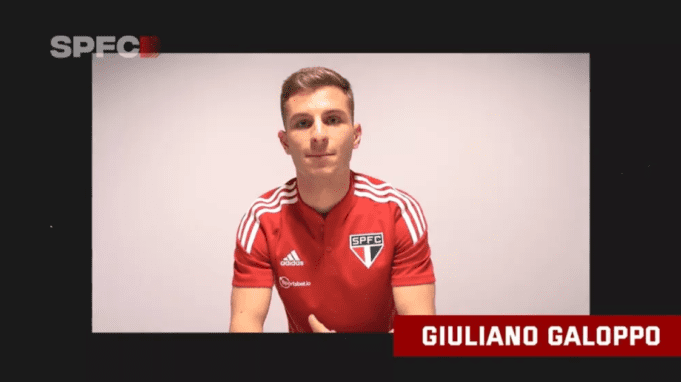 São Paulo anuncia a contratação de Giuliano Galoppo