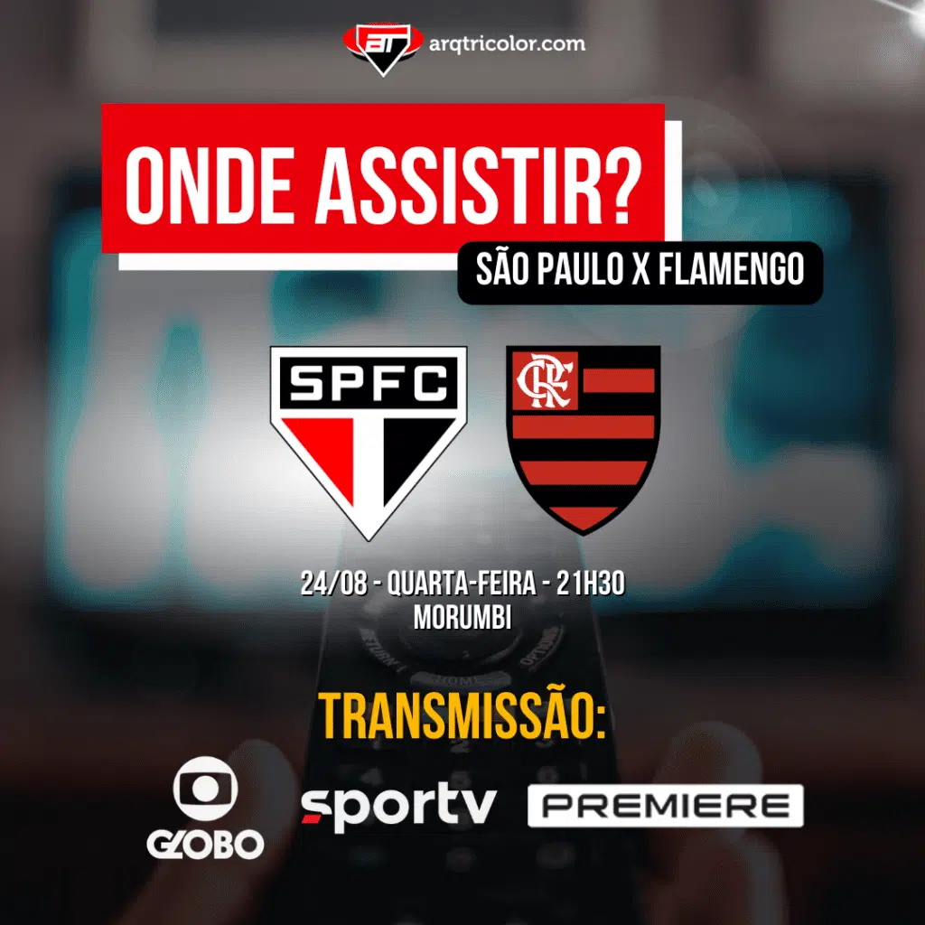 Onde assistir São Paulo x Flamengo | Copa do Brasil 2022