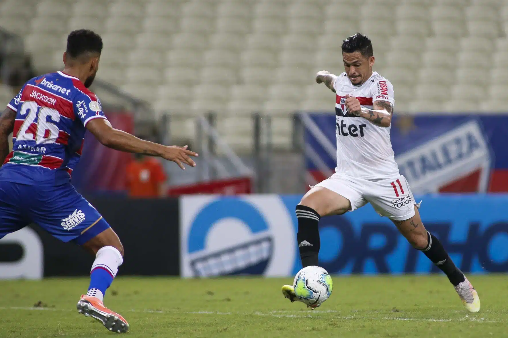 Confira o retrospecto dos últimos dez jogos entre São Paulo e Fortaleza