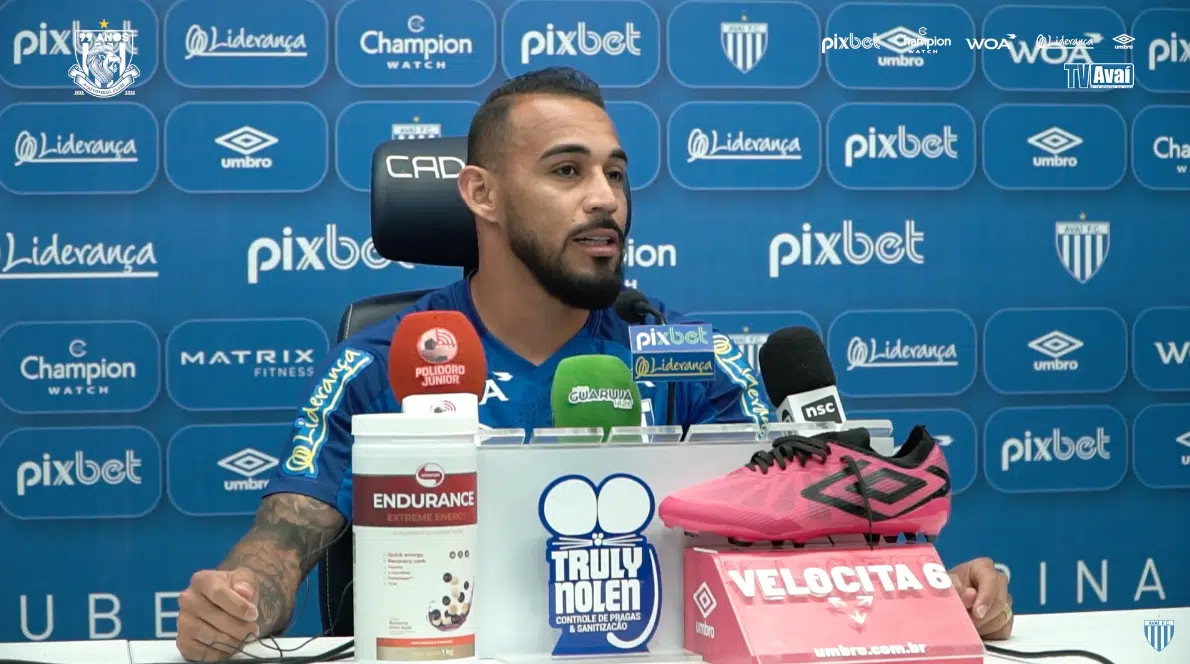 Jogador do Avaí fala sobre partida contra o São Paulo: "Só não podemos perder"