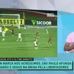Denílson comenta sobre atuação do São Paulo: "Precisa somar pontos, não jogar bonito"