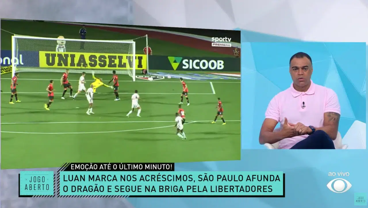 Denílson comenta sobre atuação do São Paulo: "Precisa somar pontos, não jogar bonito"