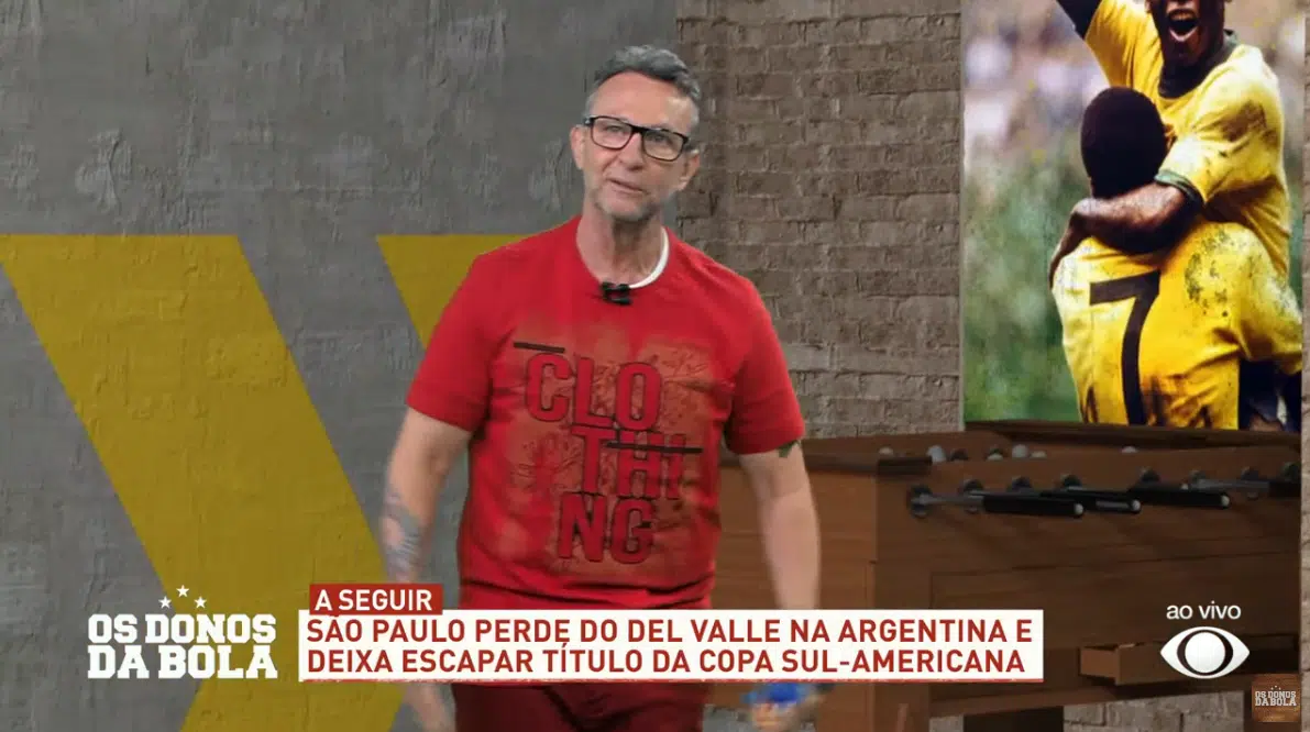 Neto para os jogadores do Tricolor: "Vocês não representam a camisa do São Paulo"