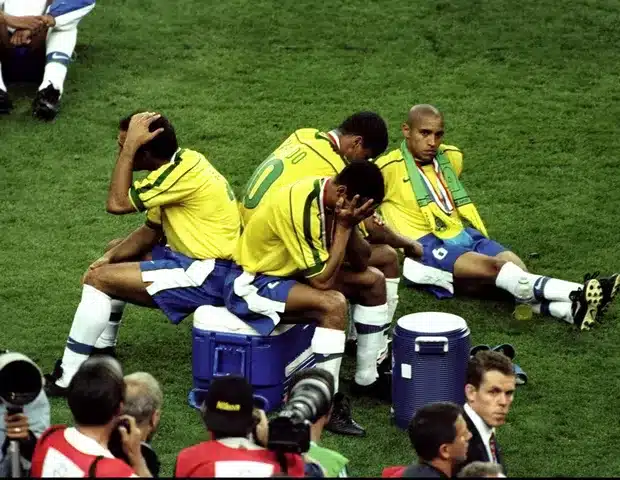 Brasil é derrotado na Copa de 1998