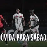 São Paulo tem dúvida contra o Fluminense