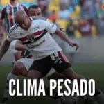 Jornalista relata clima quente na derrota do São Paulo